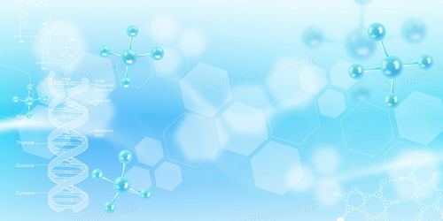 簡約清新科技醫(yī)療生物基因分子背景圖片素材免費下載